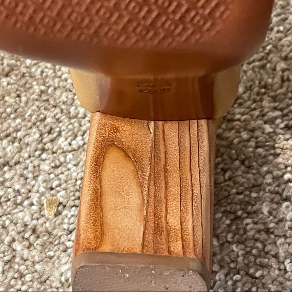 Tory Burch Raya mules womens size 8.5 sand in color - Picture 11 of 11